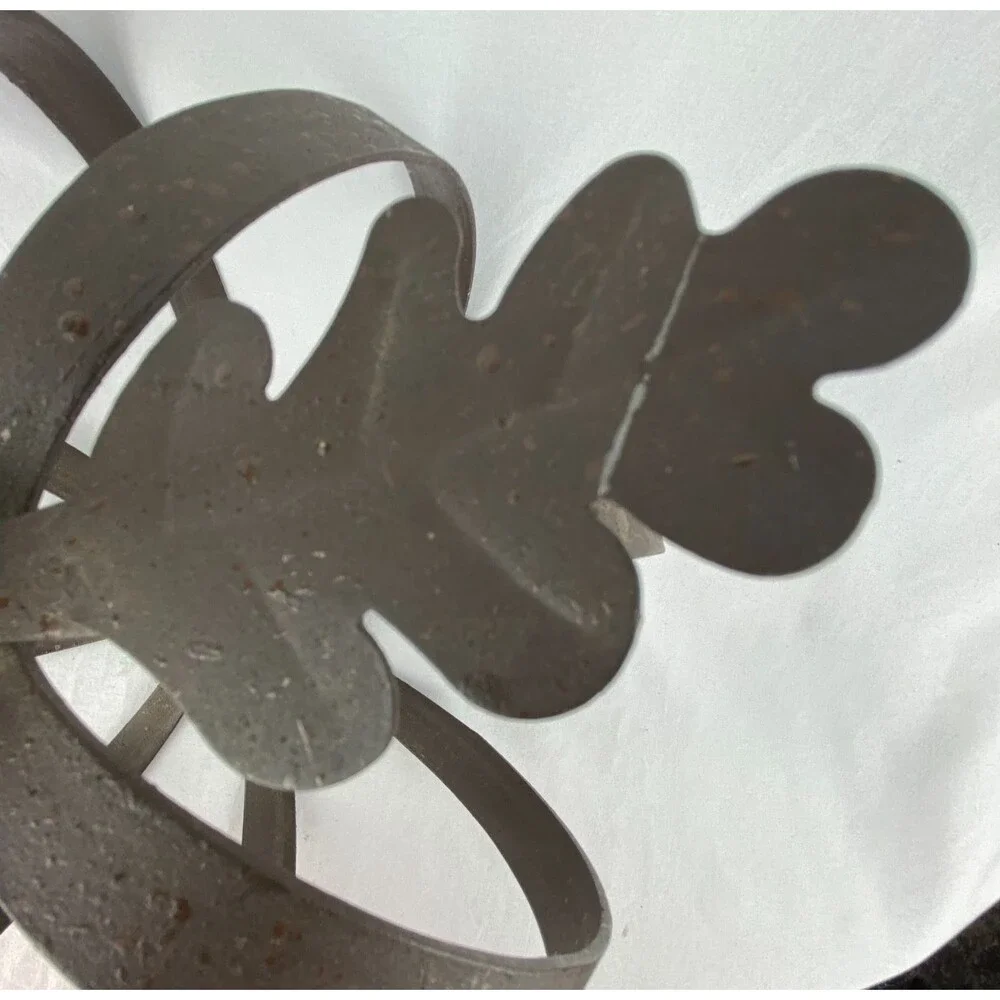 Pumpkin Tea light Candle Holder Metal Wrought Iron Home Decor Indoor/Outdoor